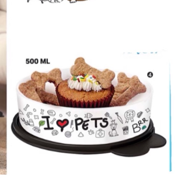 Tupperware Container I Love Pets - Picture 3 of 5